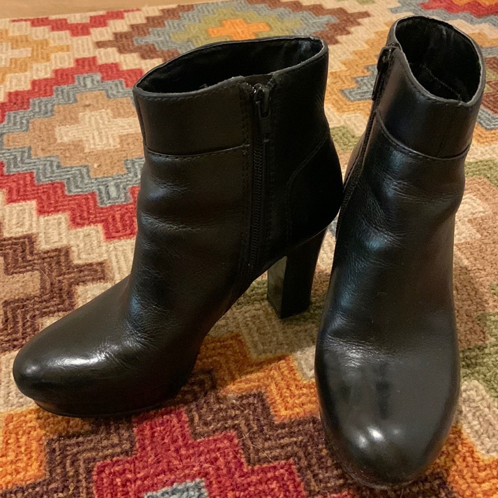 👢Nine West Leather Short Boots